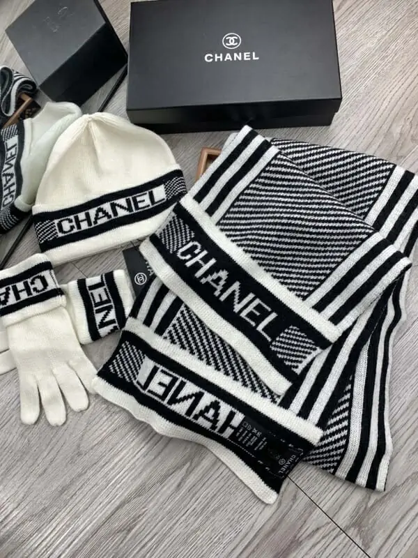 chanel hat and echapres and glove set s_1260a132